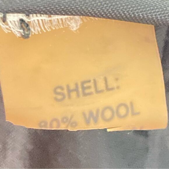 TAHARI Wool Blend Belted Shawl Collar Coat, Jacket in Grey - Picture 10 of 11